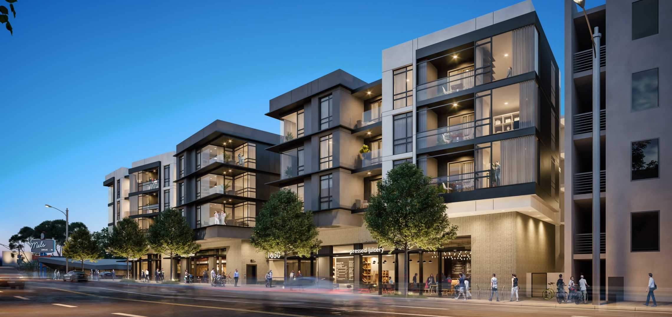More Design Tweaks for Santa Monica's 1650 Lincoln Apartments Urbanize LA